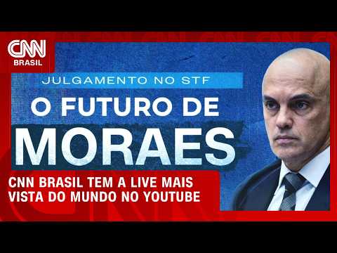 AO VIVO: JULGAMENTO DE ALEXANDRE DE MORAES NO STF | CNN BRASIL