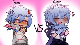 Canon Vs Fanon Ft.swapmarebluemoon Undertale Aus