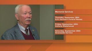 Indiana holds public memorial services for Senator Sandlin