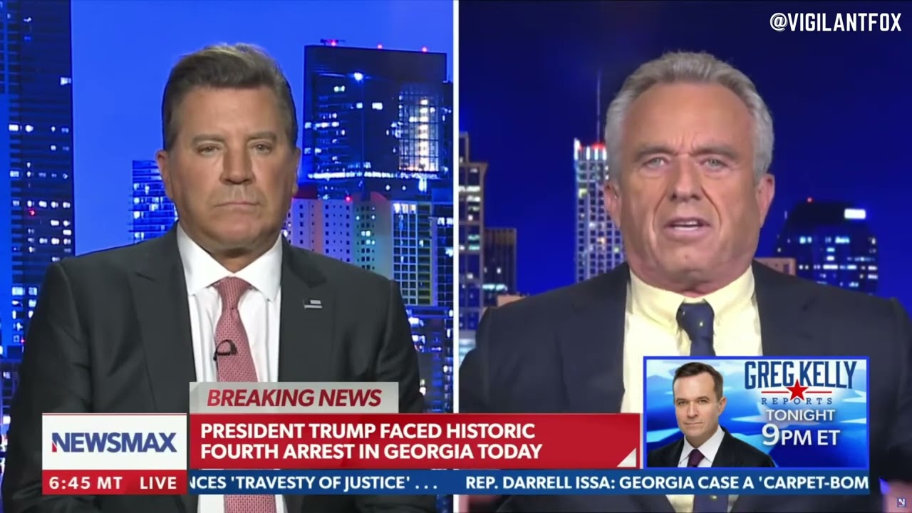 JUNIOR IS A THREAT TO DEMS; NEWSMAX VIA VIGILANT FOX