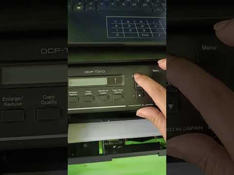 How to fix color printing probl3m in Brother Printer DCP-T310||CYAN COLOR MISSING