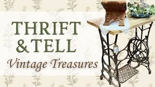 🤎 THRIFT & TELL | vintage treasures with diy chalkboard technique