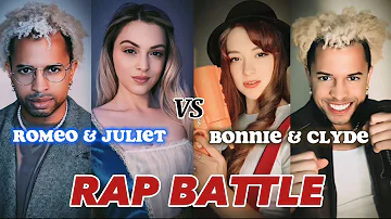 Romeo & Juliet VS Bonnie and Clyde RAP BATTLE | ft. @CrazyCae and @NoahJayWood1