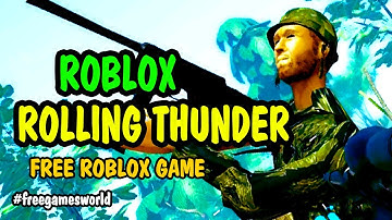 ROBLOX Rolling Thunder PVE is a cool first person shooter game with many weapons | Free Games World
