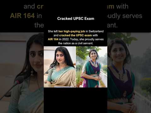 She Quit High-paying Job and Became a Civil Servent.