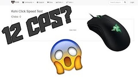 Kohi Click Test 12CPS
