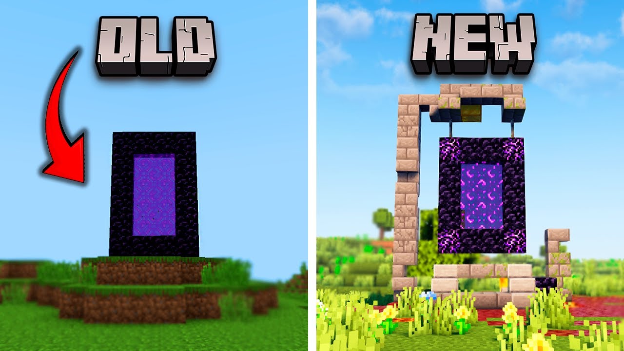 Minecraft NOSTALGIA - NEW VS OLD ♥️ - YouTube