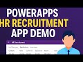 PowerApps HR Recruitment System | End to End ATS Workflow with Offer Letter Automation