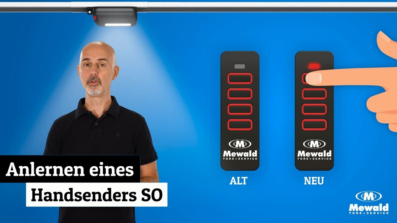 Garagentor Handsender Universal Programmieren