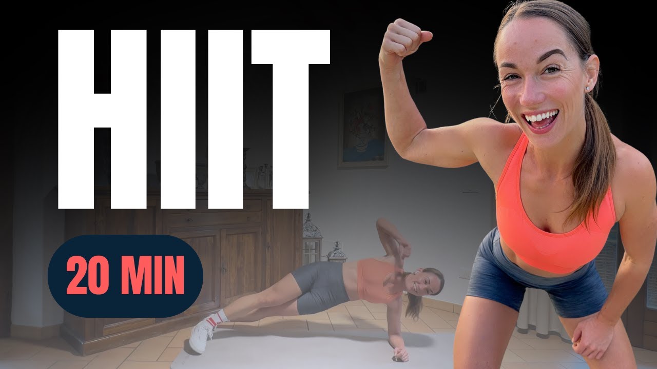 20 Min HIIT Cardio Workout for fat loss | No Equipment, No Repeats ...