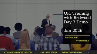 OIC Training Online | Oracle Integration Cloud Tutorial | Gen 3 Day 3 Jan 2026 | 100% Job Assistance