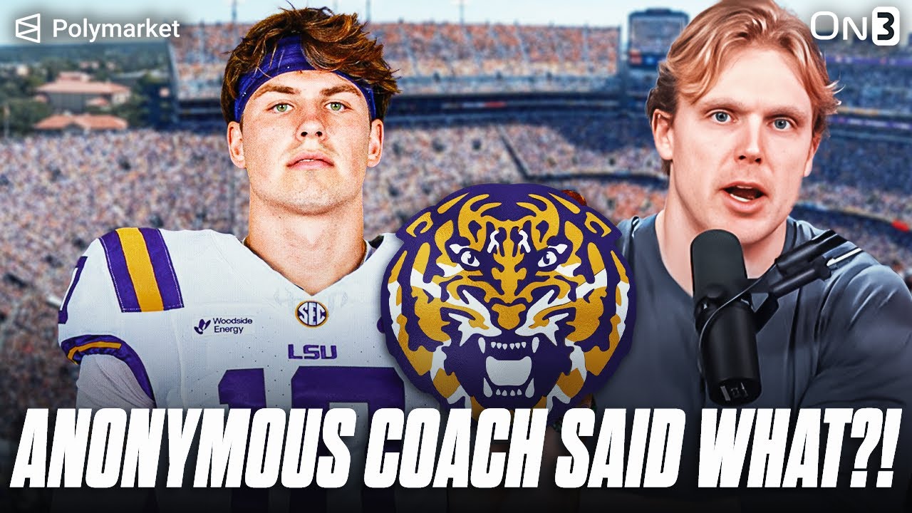 Anonymous CFB Coach SAID WHAT About LSU Tigers QB Sam Leavitt