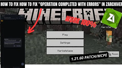 CAN’T EXTRACT MINECRAFT MODS IN ZARCHIVER? HERE’S THE FIX! (2025) 📦🔥