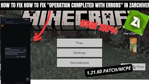 CAN’T EXTRACT MINECRAFT MODS IN ZARCHIVER? HERE’S THE FIX! (2025) 📦🔥