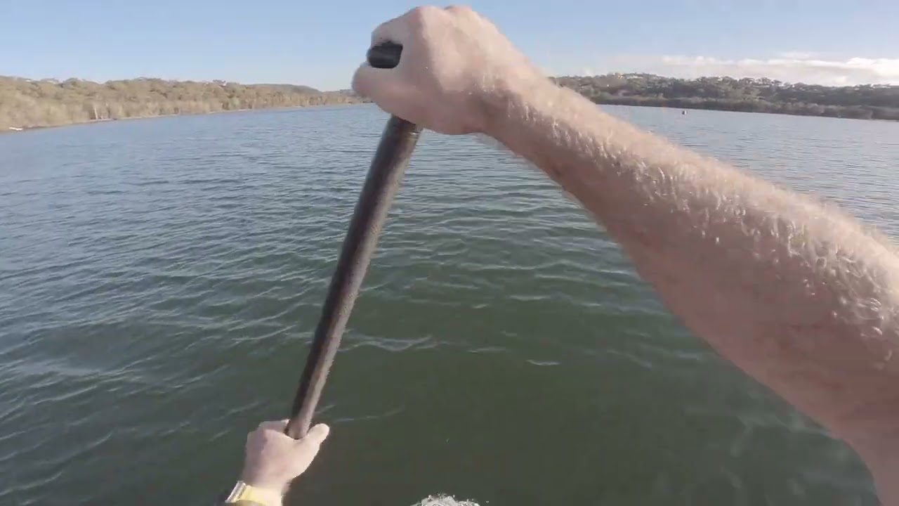 Naish Hover Downwind 125L - Flat water sprints - YouTube
