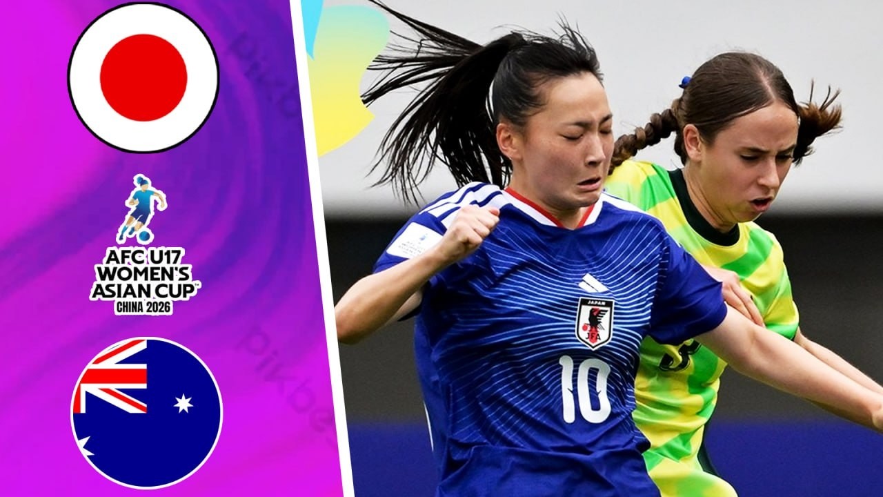 [前半 ] U-17日本女子代表がオーストラリアを圧倒！前半だけで3-0の完勝劇｜AFC U17女子アジアカップ2026 - YouTube