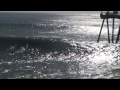 Surfing in Huntington Beach California Southside of the Pier 02 11 2015