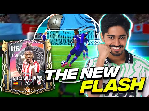 111 Nico Williams in FC MOBILE - INSANE Speed, Skills & Goals