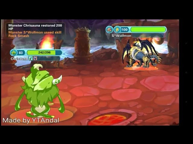Monster Adventure Chaos Defeating Chily's Monster Myth S*Wolfmon