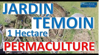 Jardin-témoin PERMACULTURE "Un micro paradis dans le Cosmos" sur 1 hectare