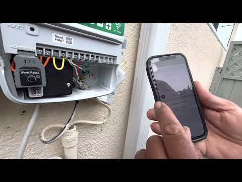 Connecting Rain Bird timer to the App