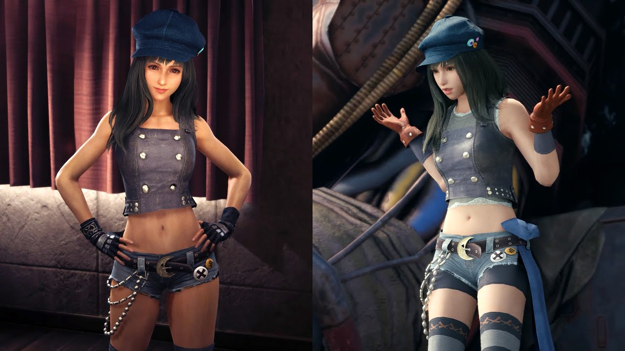 Tifa Wears Kyrie's Outfit