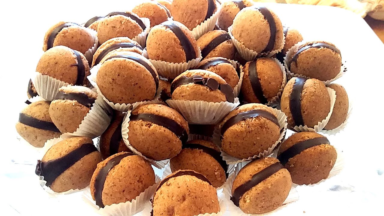 حلوة كاوكاو غير برابعة زبدة أو نص كيلو كاوكاو كنحصلوا على أكثر من 80 حبة للعيد