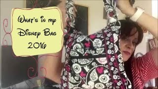 Whats in my Disney Bag