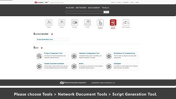 Huawei Tool Usage Guide: Script Generation Tool