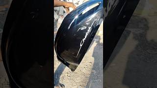 Bajaj Chetak Electric Fiber Body Lacquering #bajajchetakelectricscooter #bajajchetak #chetakelectric