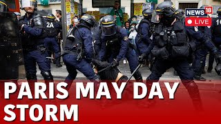 Paris May Day Protest LIVE | France Shows Its Anger On May Day Ahead Of Paris Olympics | N18L