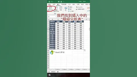 用樞紐分析表合計銷量😗😗#excel教學 #excel #excel技巧 #短視頻 #excel工作室 #office教學 #excel函式 - 天天要聞
