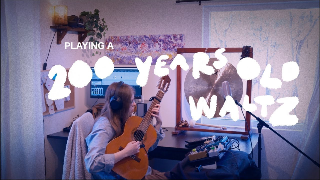 I Play A 200 Years Old Folk Waltz (ambient, looping, folkmusic)