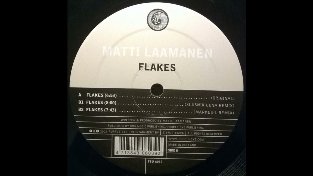 ★ Matti Laamanen – Flakes Matti Laamanen - Flakes (Original Mix) 2003 - YouTube
