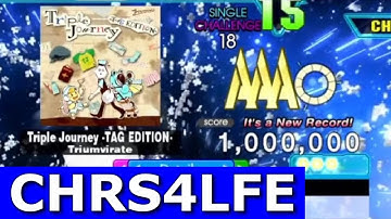 Triple Journey (CSP-18) MFC 1,000,000 World Record [DDR A20+]