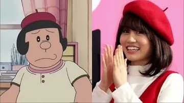 Doraemon characters in real life