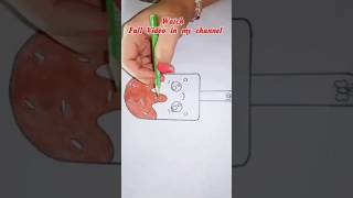 🍦 Cute Popsicle Drawing Tutorial ✨ Easy Ice Cream Drawing #shorts #ayeniadrawing