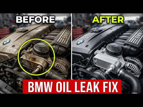 BMW N52/N54 Oil Leak Fix — Replacing Oil Filter Housing & Heat Exchanger Gaskets (Full DIY Guide)