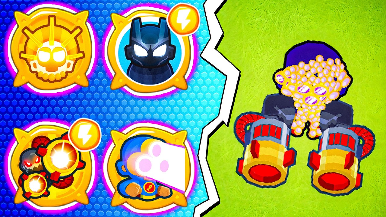 5-5-5-5 MUTATED TOWERS vs DUMMY BOSS