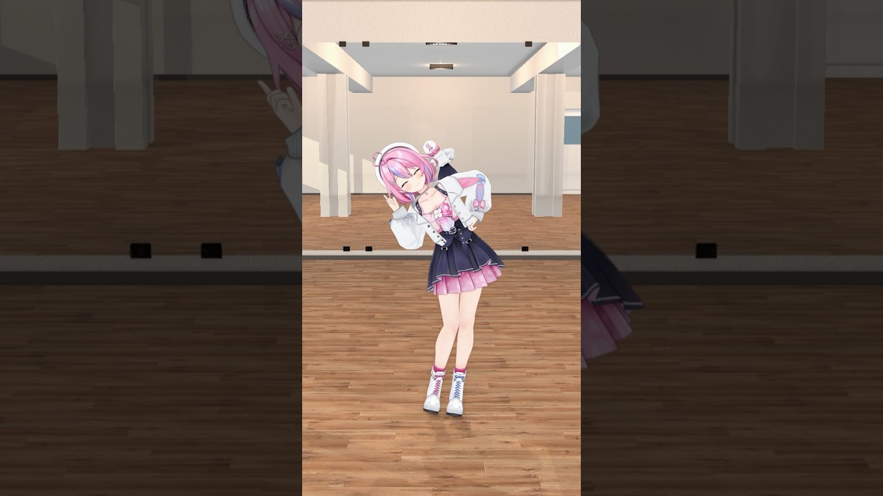 【踊ってみた】恋、はじめました。【秘間慈ぱね/ぶいぱい】#vtuber #shorts #イコールラブ
