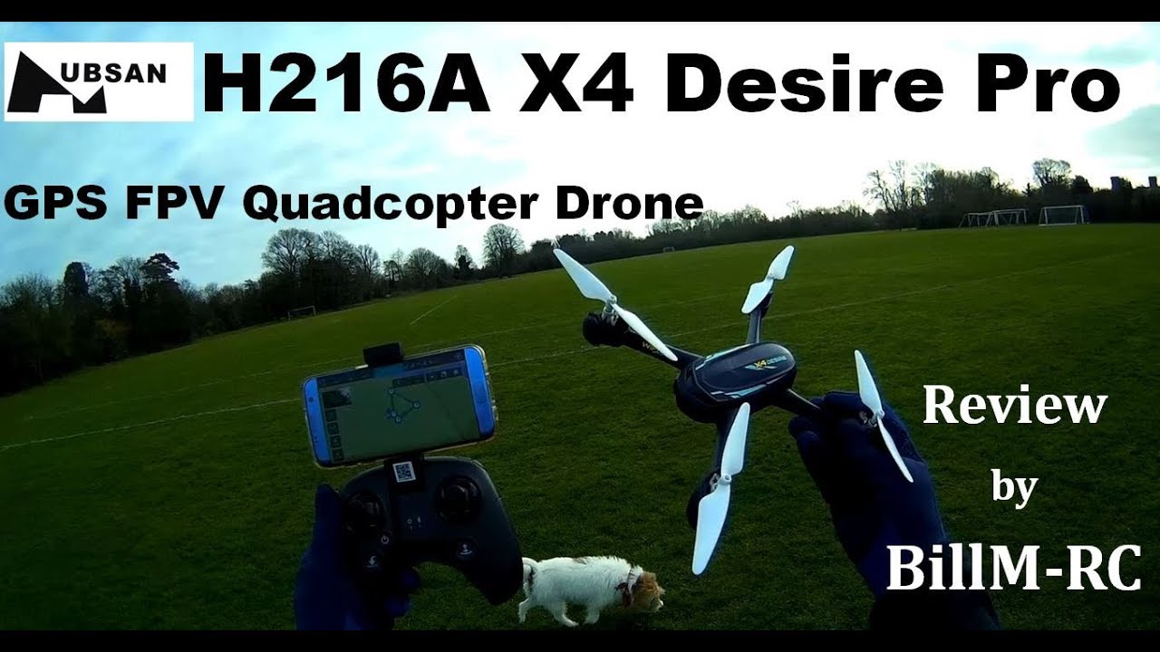 Hubsan H216A X4 Desire Pro review - unboxing, analysis & setup