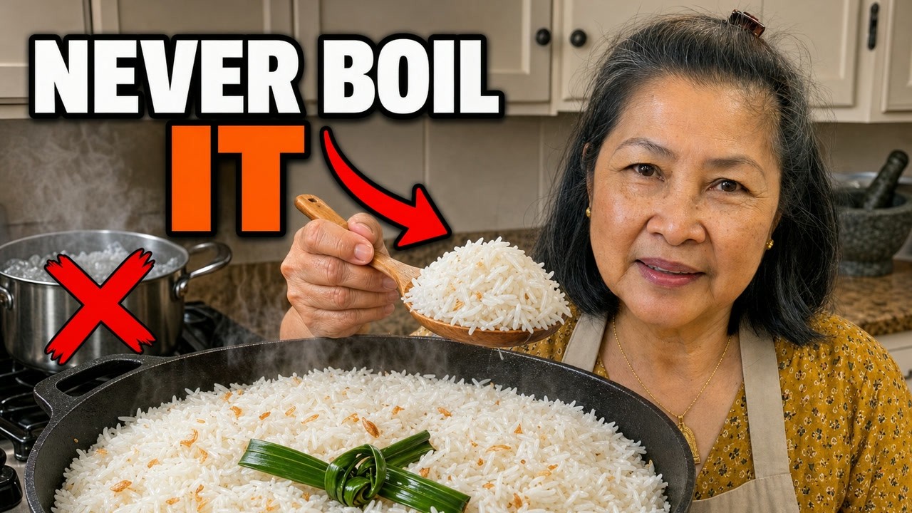 NEVER Boil Your Rice in Water Again — Try This Old Thai Trick Instead ...