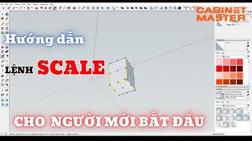 Bỏ Túi Bí Kíp Sử Dụng LỆNH SCALE Trong Sketchup Cho Người Mới Bắt Đầu| Tập 15