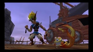 Jak and Daxter - Using The Zoomer To Get Orbs And A Power Cell, Plus The Path Of Bouncing Logs!