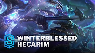 Winterblessed Hecarim Skin Spotlight - League Of Legends