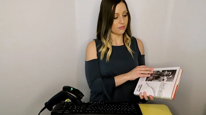 ASMR Library Roleplay {Dust Jacket Crinkles, Scanner, Typing, Soft Spoken}