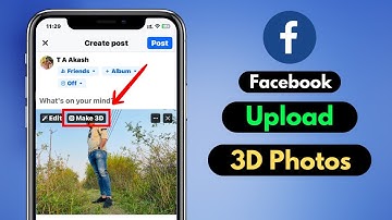 How To Upload 3D Photos on Facebook | Make & Post 3D Photos on Facebook