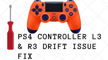Ps4 Controller L3 & R3 Drift Issue Fix