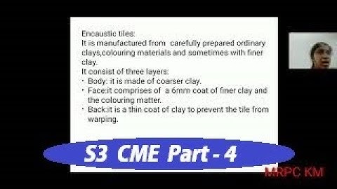 Semester 3  Construction Materials and Engineering Part - 4