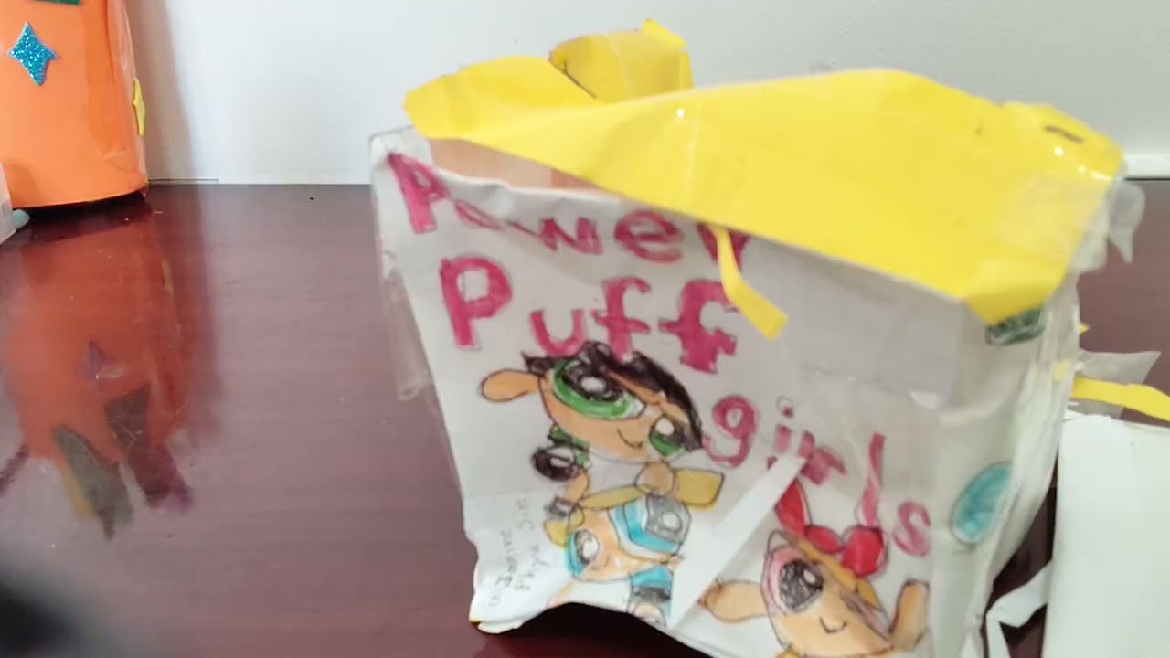 Opening POWER PUFF GIRLS BIIND BOX.     (DIY)